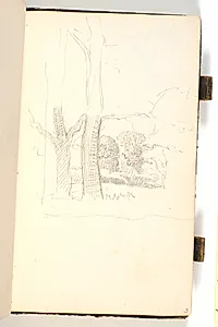 To træstammer by P.C. Skovgaard