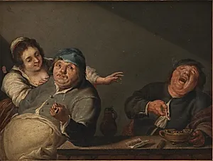 Tobaksrygere by Joos van Craesbeeck