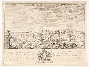 Tordenskjolds angreb ved Dynekilden 9. Juli, 1716 by Ubekendt
