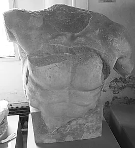 Torso af Poseidon by Ubekendt