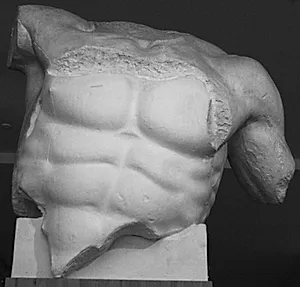 Torso af Poseidon by Ubekendt