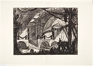 Træbukken by Giovanni Battista Piranesi