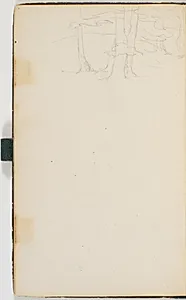 Træer omkring en gravhøj by P.C. Skovgaard