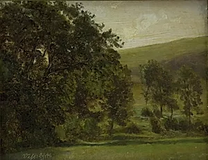 Træer ved Vissenbjerg by Dankvart Dreyer