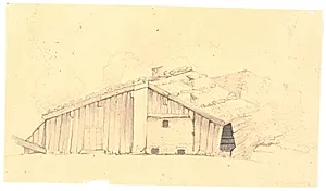 Træhus i Ramsau
