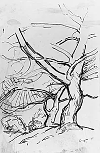Træstudie. Cassis by Emile Othon Friesz