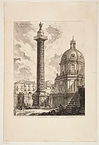 Trajan's søjle by Giovanni Battista Piranesi