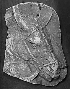 Trajan søjlen. Hestehoved by Ubekendt