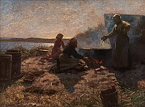 Trankogning ved Nymindegab