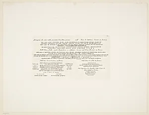 Transkriptioner af diverse antikke indskrifter fra romerske bygnings- og mindesmærker by Giovanni Battista Piranesi