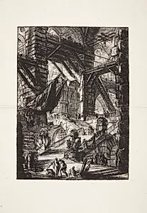 Trappen med trofæerne by Giovanni Battista Piranesi