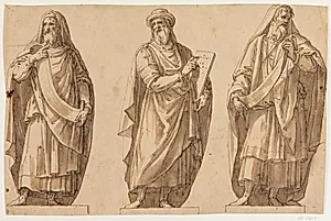Tre profeter by Giovanni Battista Trotti