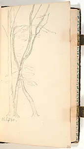 Tre slanke træer by P.C. Skovgaard