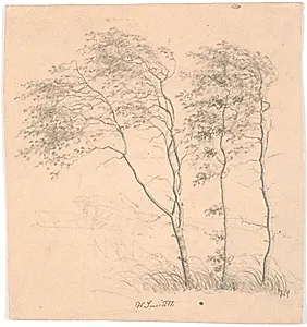 Tre træer by Hans Smidth