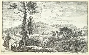 Tredje udsigt over Zugro by Herman van Swanevelt