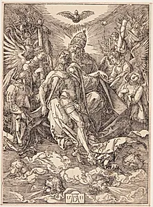 Treenigheden by Albrecht Dürer