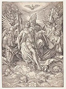 Treenigheden by Albrecht Dürer