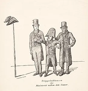 Trippelalliancen by P.C. Skovgaard