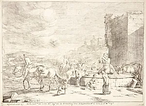 Tritonfontænen ved San Paolo-porten i Rom