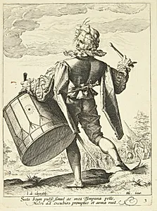 Trommeslageren by Jacques de Gheyn II