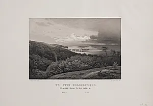 Ud over Koldingfjord by Adolph Kittendorff
