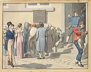 Udenfor tallotteri-kollektionen by C.W. Eckersberg