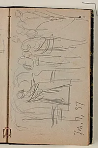 Udkast til bibelsk komposition, Jesus vidner om Helligåndens komme by Niels Larsen Stevns