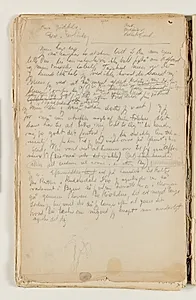 Udkast til brev til "Aase[?]", hvor den "tåbelige Tavshed" undskyldes, og der berettes om en tur til Holte og Hørsholm by J.A. Jerichau (II)