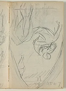 Udkast til "Den barmhjertige Samaritaner" by Niels Larsen Stevns
