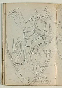 Udkast til "Den barmhjertige Samaritaner" by Niels Larsen Stevns