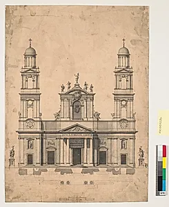 Udkast til facaden af S. Lorenzo, Firenze by Marcus Tuscher
