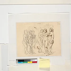 Udkast til gudinderne by Wilhelm Marstrand