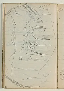 Udkast til "Kristus velsigner de små børn" by Niels Larsen Stevns