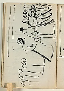 Udkast til "Kristus velsigner de små børn" by Niels Larsen Stevns