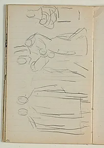 Udkast til "Kristus velsigner de små børn" by Niels Larsen Stevns