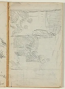 Udkast til "Kristus velsigner de små børn" by Niels Larsen Stevns