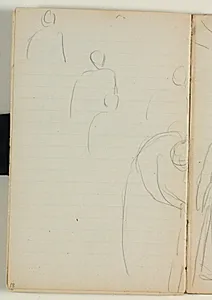 Udkast til "Kristus velsigner de små børn" by Niels Larsen Stevns