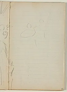 Udkast til "Kristus velsigner de små børn" by Niels Larsen Stevns