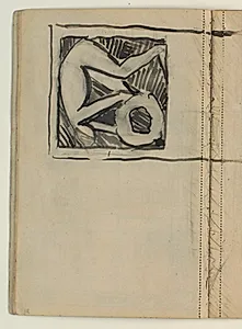 Udkast til Poul S. Christiansens gravmæle - fortsætter over på næste side (13) by Niels Larsen Stevns