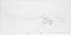 Udsigt fra Galleria di sopra by Martinus Rørbye