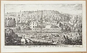 Udsigt fra St. Hilaire-vejen nær Longuetoise by Albert Flamen