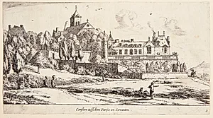 Udsigt over Conflans by Reinier Zeeman