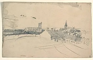 Udsigt over Kolding by Niels Larsen Stevns