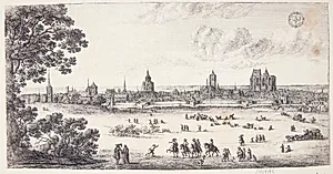 Udsigt over Lille by Gillis Neyts