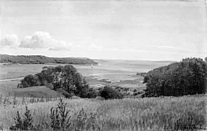 Udsigt over Vejle Fjord by P.C. Skovgaard