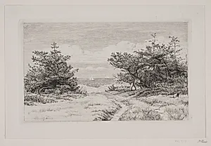Udsigt til Havet by Carl Bloch