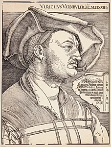 Ulrich Varnbüler by Albrecht Dürer