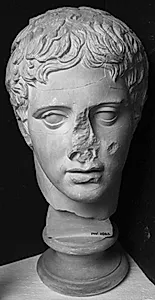 Ung mand. Fra en statue af Herakles by Ubekendt