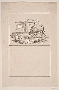 Væderen og grisen by Adolph Kittendorff