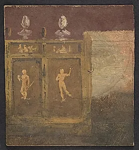 Vægdekorationer til Valhøj 1838/1839 by Lorenz Frølich